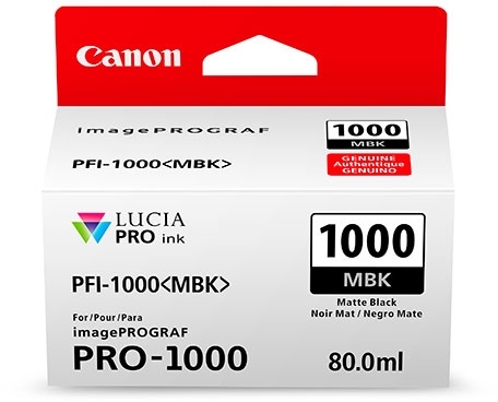Cartus Photo Cyan Pfi-1000Pc 80Ml Original Canon Imageprograf Pro-1000