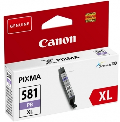 Cartus Photo Blue Cli-581Xlpb Original Canon Pixma Tr8550