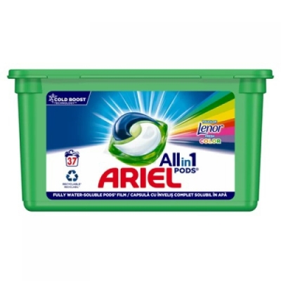 Detergent capsule 37 buc/set All in 1 Pods Touch Of Lenor Ariel