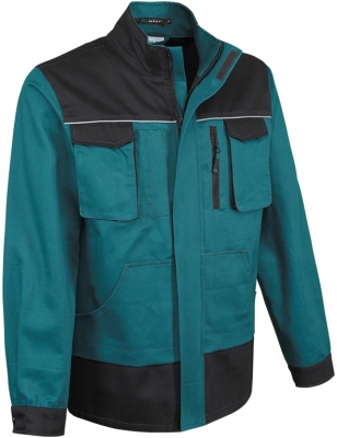 Geaca, verde / negru, Comfort, Rock Safety