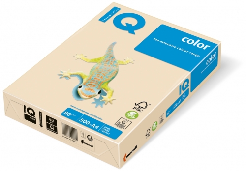 Carton IQ color pastel A3 cream 160 g/mp, 250 coli/top
