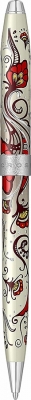 Set stilou + pix Botanica Red Hummingbird Vine CT Cross