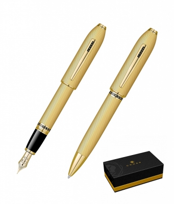 Set stilou + pix Peerless 125 Gold GT Cross