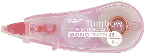 Banda corectoare, 4.2 mm x 6 m Pink, Tombow