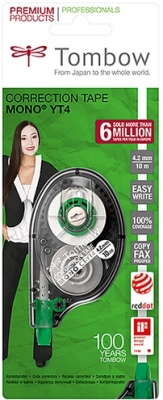 Banda corectoare, 4.2 mm x 10 m, Tombow