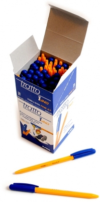 Pix Tratto 0.7 mm, 50 buc/cutie, albastru