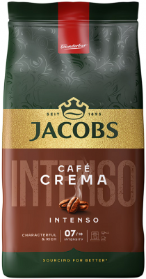 Cafea boabe, Jacobs Cafe Crema Intenso, 1 kg