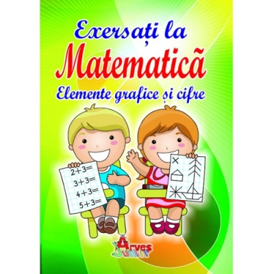 Caiete scriere cifre si elemente grafice Arves
