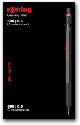 Creion Mecanic, black, 500, Rotring