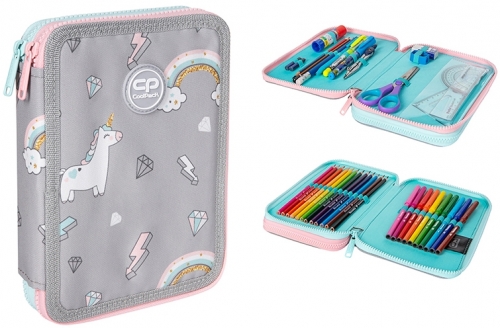 Penar echipat Jumper XL, 38 piese, 2 fermoare, Sweet Dreams, CoolPack