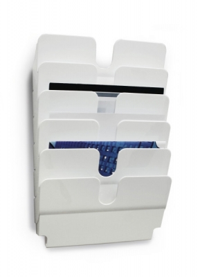 Tavita Flexiplus format A4 landscape alb, 6 buc/set Durable