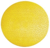 Marcaj autoadeziv pentru podea forma punct 100 mm galben 10 buc/set Durable