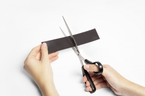 Banda magnetica pentru etichetare 20 mm, 5 m alb Durable