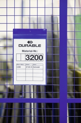 Buzunar logistic magnetic Neodym A4 landscape 311 x 280 mm 10 buc/ set Durable