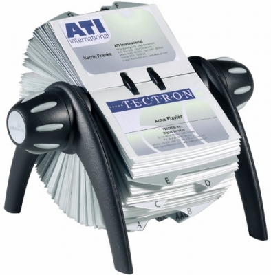 Suport rotativ pentru carti de vizita Visifix Durable