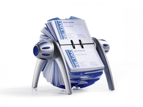 Suport rotativ pentru carti de vizita Visifix Durable