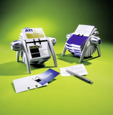 Suport rotativ pentru carti de vizita Visifix Durable