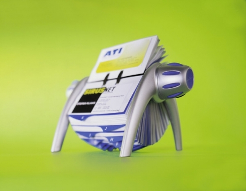 Suport rotativ pentru carti de vizita Visifix Durable