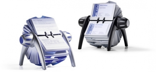 Suport rotativ pentru carti de vizita Visifix Durable