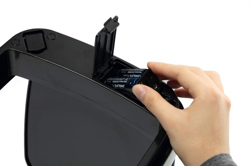 Cos de gunoi No Touch, deschidere automata, cu senzor, 12 L, argintiu Durable