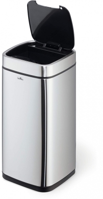 Cos de gunoi No Touch, deschidere automata, cu senzor, 21 L, argintiu Durable