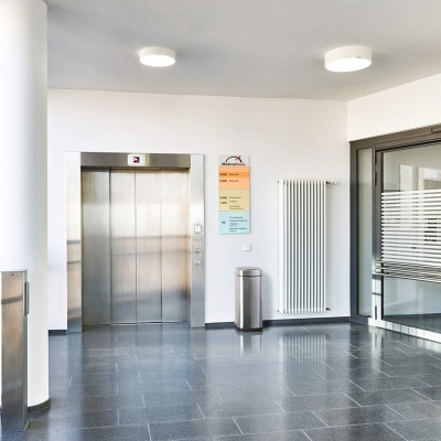 Cos de gunoi No Touch, deschidere automata, cu senzor, 35 L, argintiu Durable