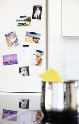 Clip magnetic autoadeziv Durafix Clip 60 mm negru 5 buc/set Durable 