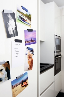 Clip magnetic autoadeziv Durafix Clip 60 mm albastru 5 buc/set Durable