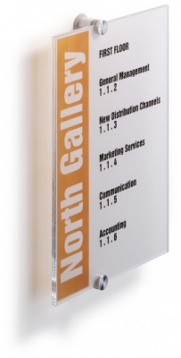 Placuta afisaj Crystal 210 x 297 mm Durbale