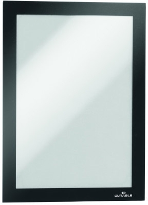 Rama magnetica autoadeziva, Duraframe A5 2 buc/set, negru Durable 