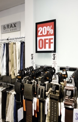 Rama magnetica autoadeziva, Duraframe A5 2 buc/set, negru Durable 