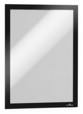 Rama magnetica autoadeziva Duraframe, A4, negru, 2 buc/set Durable