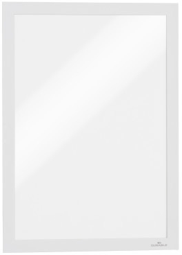Rama magnetica autoadeziva, Duraframe A4 2 buc/set, alb Durable 