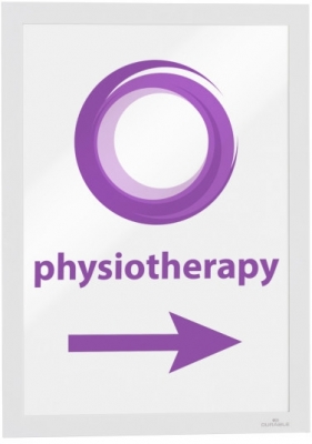 Rama magnetica autoadeziva, Duraframe A4 2 buc/set, alb Durable 