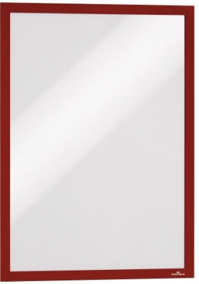 Rama magnetica autoadeziva, Duraframe A3 2 buc/set, rosu Durable 