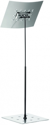 Stand cu panou de informatii, A3, cadru magnetic, Duraview, argintiu Durable