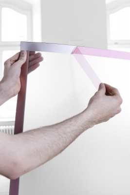 Rama magnetica autoadeziva, Duraframe Poster, 70 x 100 cm, argintiu Durable