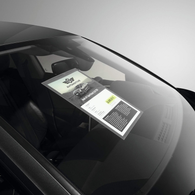 Rama Info Pocket prindere electrostatica, A4 gri antracit Durable 