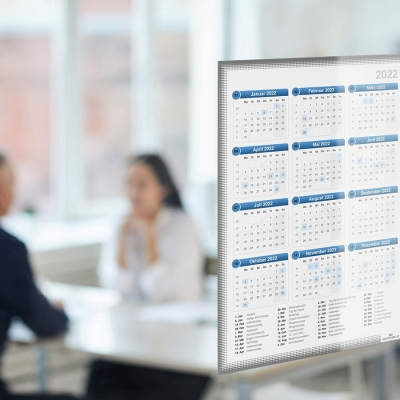 Rama Info Pocket prindere electrostatica, A4 gri antracit Durable 