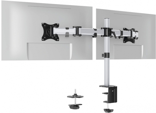 Suport monitor SELECT pentru 2 ecrane Durable