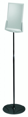 Stand cu panou de informatii, A4, Sherpa, antracit Durable
