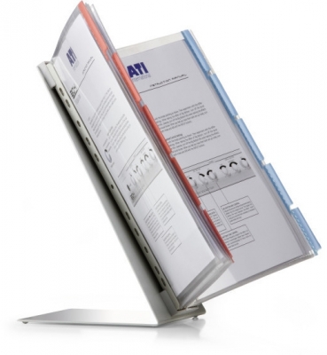 Sistem de prezentare pentru birou Function 20 display-uri A4 culori asortate Durable 