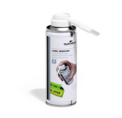 Spray de curatare etichete cu perie 200 ml Durable