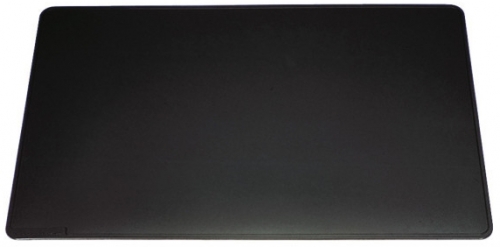 Mapa de birou 65 x 50 cm, colturi rotunjite, polipropilena, negru, Durable 