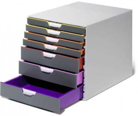 Cutie organizare Varicolor cu 7 sertare Durable
