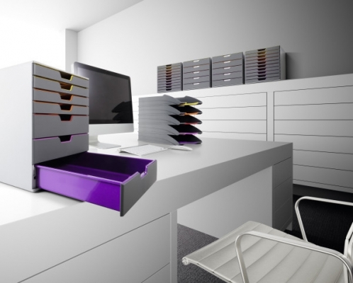 Cutie organizare Varicolor cu 7 sertare Durable