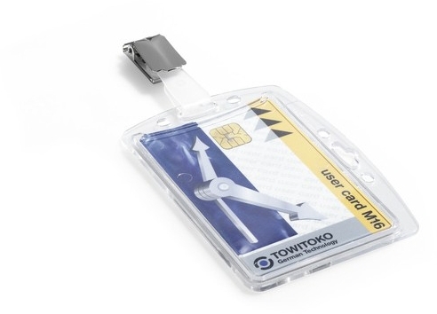 Suport de card 54 x 85 mm 25 buc/set Durable
