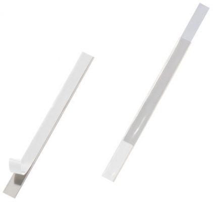 Suport autoadeziv etichetare Labelfix, transparent, 200 x 15 mm, 10 buc/set Durable