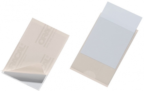 Buzunar autoadeziv Pocketfix A5 transparent 5 buc/set Durable