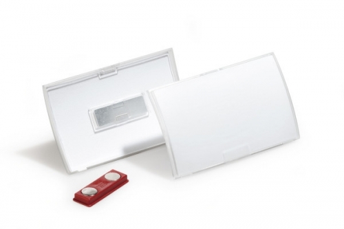 Ecuson ClickFold transparent magnetic 54 x 90 mm 10 buc/set Durable